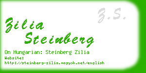 zilia steinberg business card